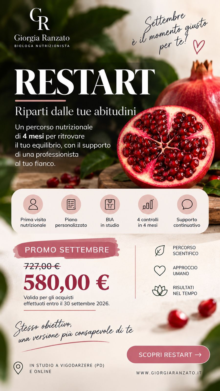 Promo Restart - Giorgia Ranzato